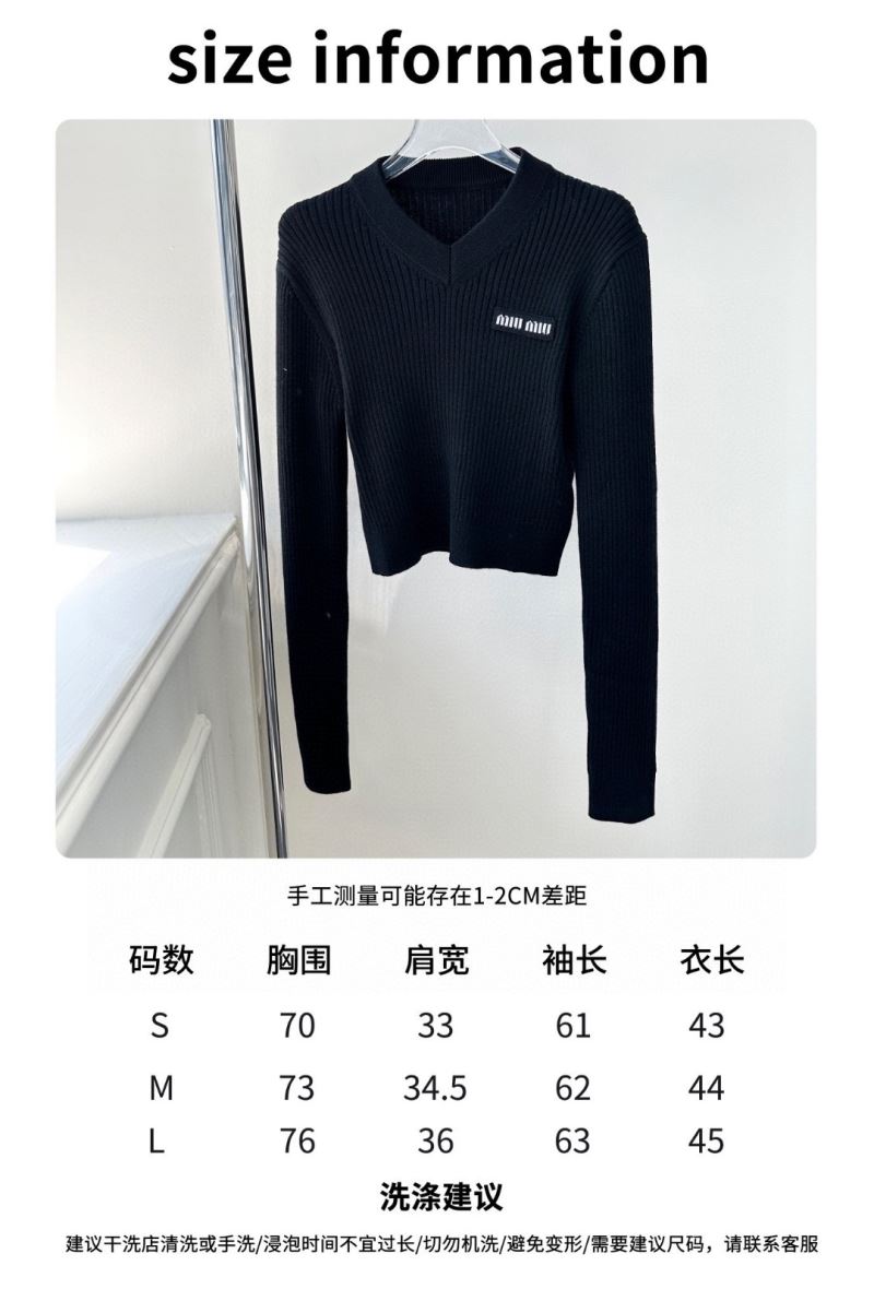 Miu Miu Sweaters